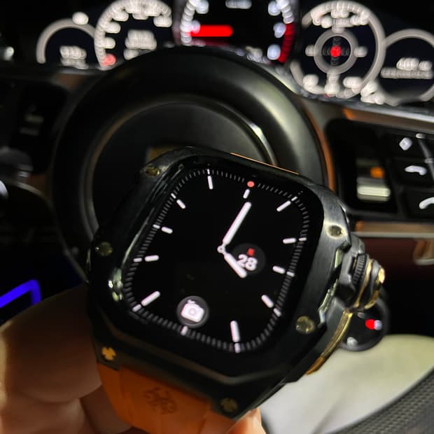 골든컨셉+애플워치울트라1 49mm 애차드밀