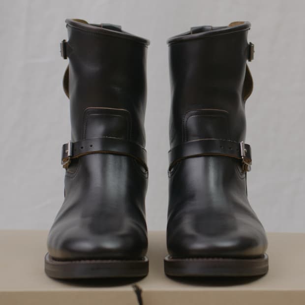 올드조 엔지니어 부츠 블랙 홀스벗 차심 8.5