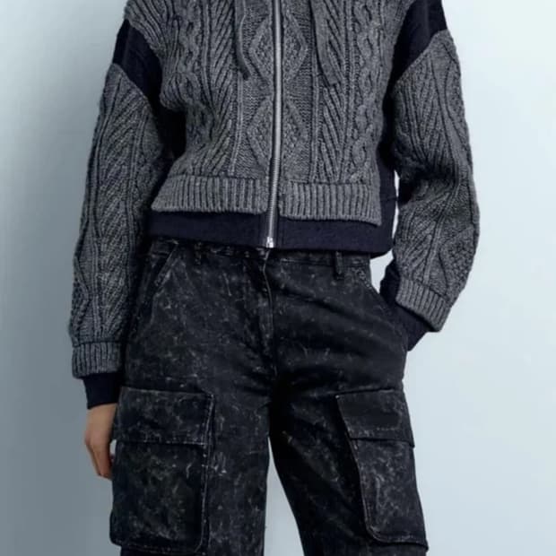 자라케이블 후드아우터 55