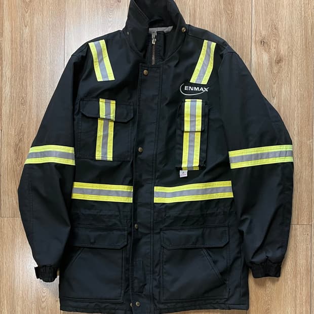 택포) 90s Made Canada Hi-vis 리플렉티브 FR 워크자켓