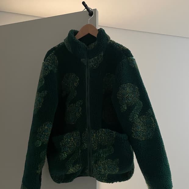 스투시 쉐르파 Stussy Flor Sherpa Mock Neck