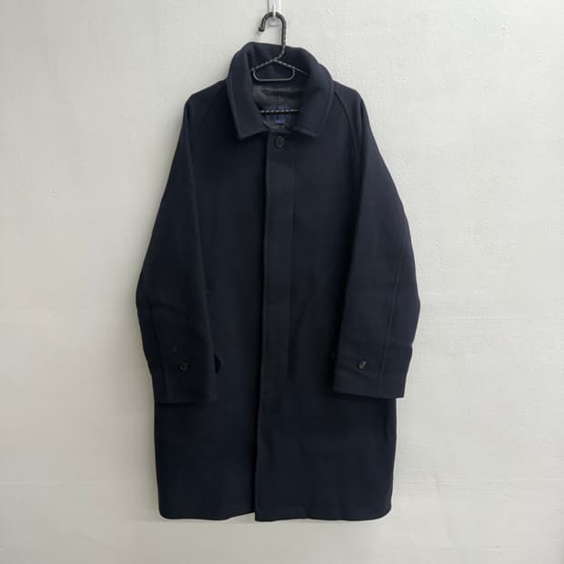 디스이즈네버댓 네이비 울 발마칸 코트L