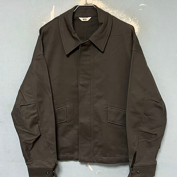 히스 헤지스 남자 오버자켓 블루종 캐주얼 춘추 카라넥 L 100-105