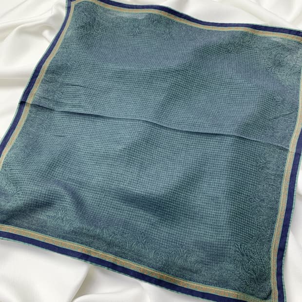 [정품] Dior 디올 패턴 빈티지 쁘띠스카프 손수건