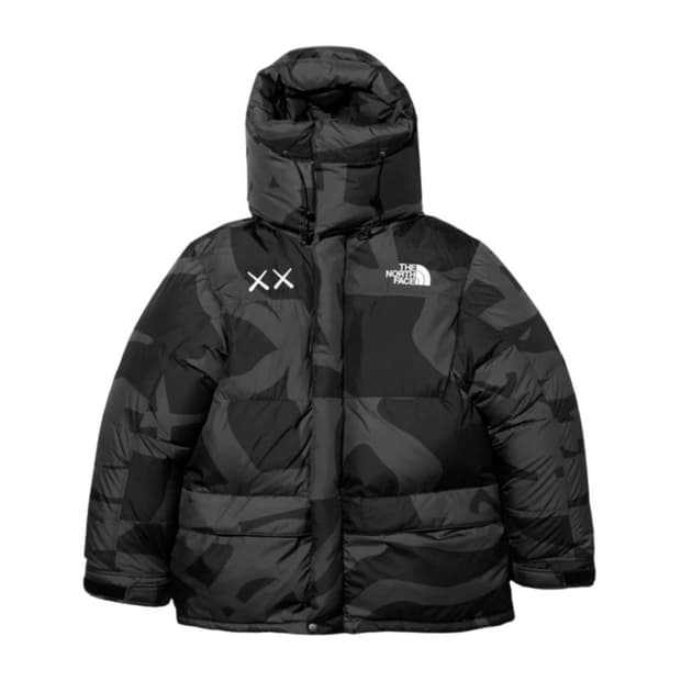 노스페이스 x kaws 히말라야 패딩