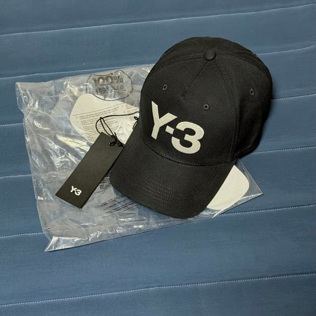 y3 로고 볼캡 M