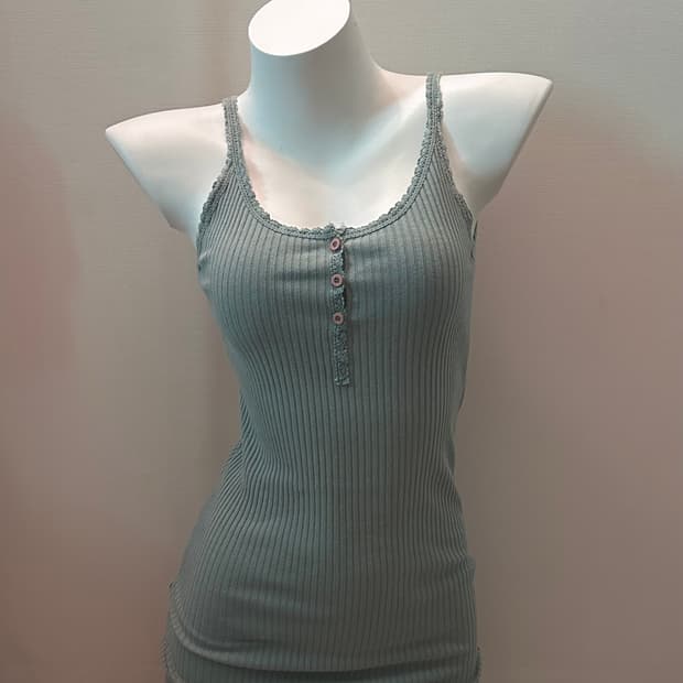 민트 슬리브리스  딱붙 원피스