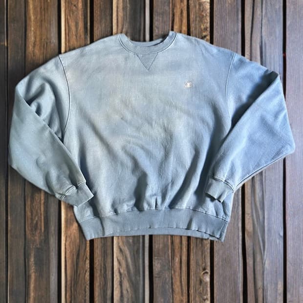 00s 챔피온 페이딩 스웻셔츠 Made in Mexico