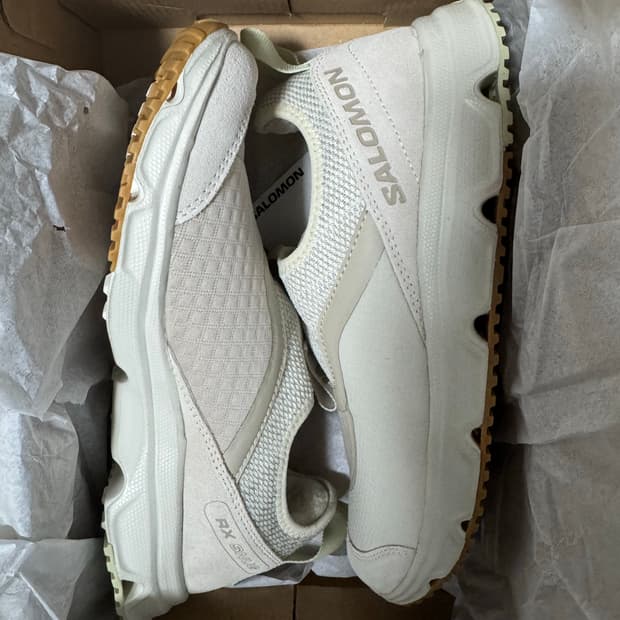 [265]살로몬 RX 스너그 알몬드 밀크 페더 그레이