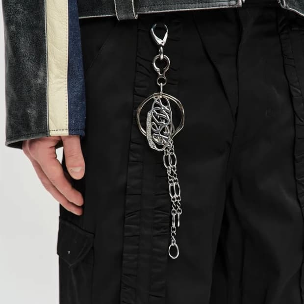 (새상품)앤더슨벨 키링 로고 펜던트