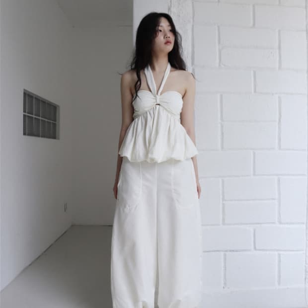 Cladda : l'odeur pants - ivory