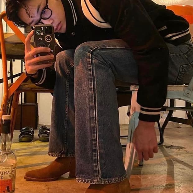 생로랑 웨스턴부츠 41