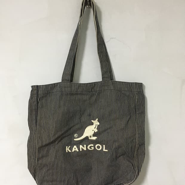 캉골 스트라이프 에코백