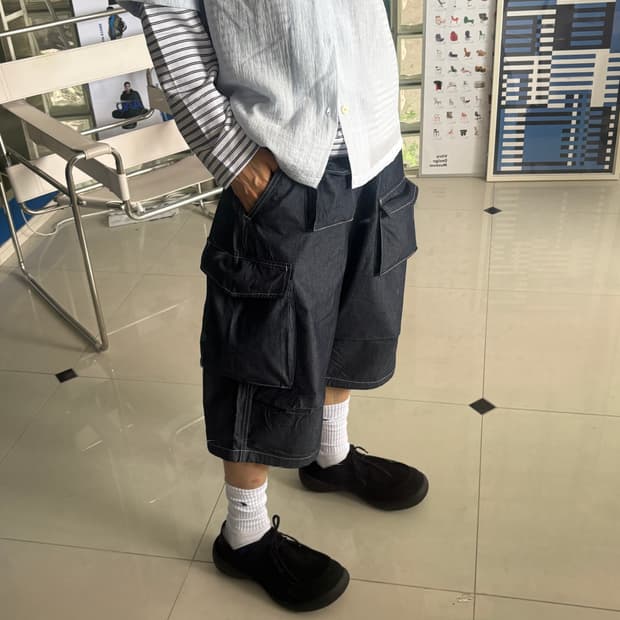 Utility  shorts 유틸리티 쇼츠