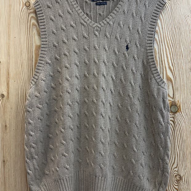폴로 랄프로렌 니트 베스트