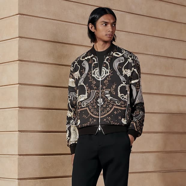 에르메스 에트리에 리버서블 립트림 자켓