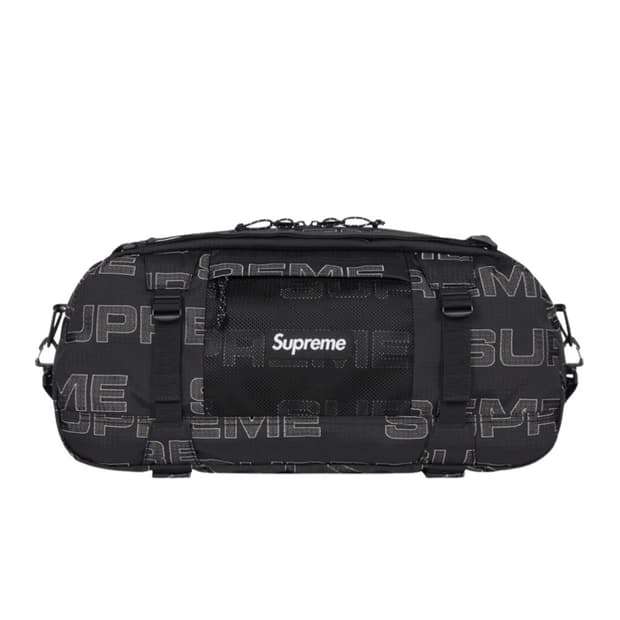 슈프림 더플백 - 21FW 블랙