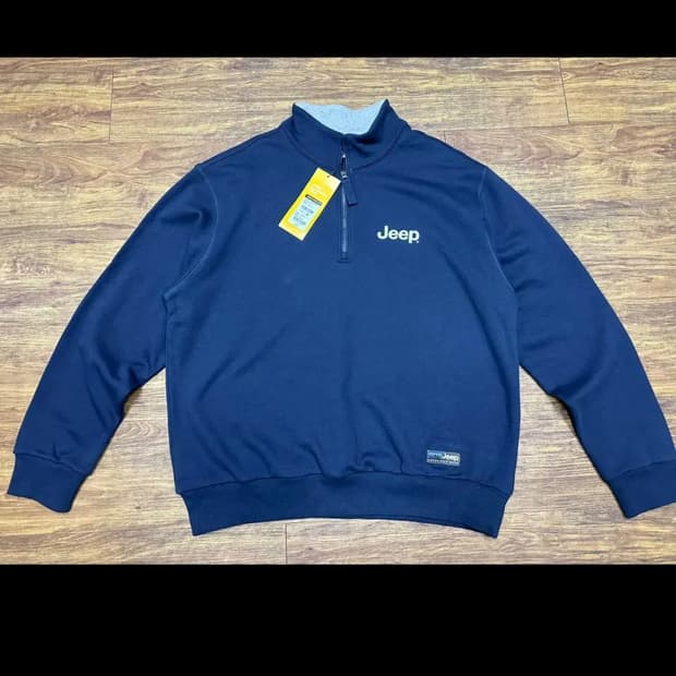 지프 아노락 기모맨투맨 미사용품 