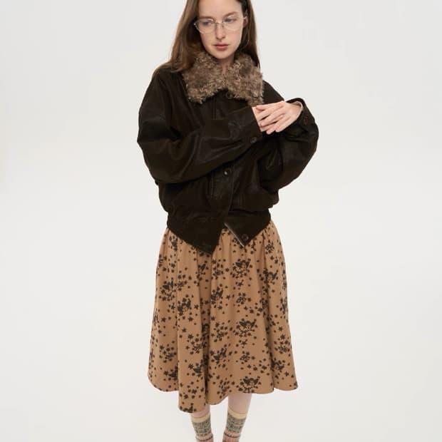 Local tag 가죽 코트