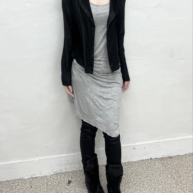 coated line seethrough jacket