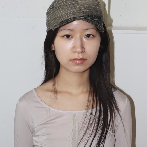 빈티지 와이어 브림 뉴스보이 캡