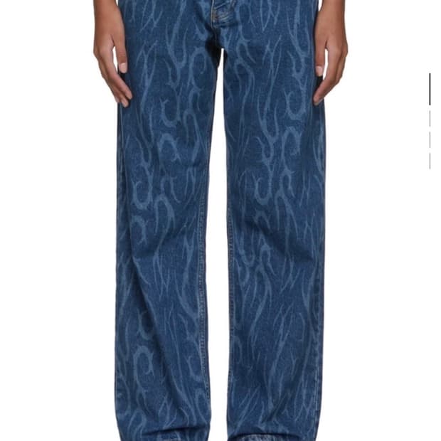 애슐리 윌리엄스 타투 데님 M