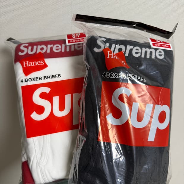 슈프림 속옷 팬티 2장 세트