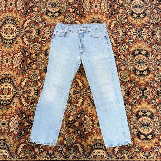 USA 빈티지 리바이스 데님 팬츠 501 34(32~33)(523)