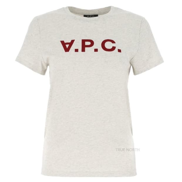 [아페쎄 A.P.C] 반팔 티셔츠 (라이트베이지 / XS)