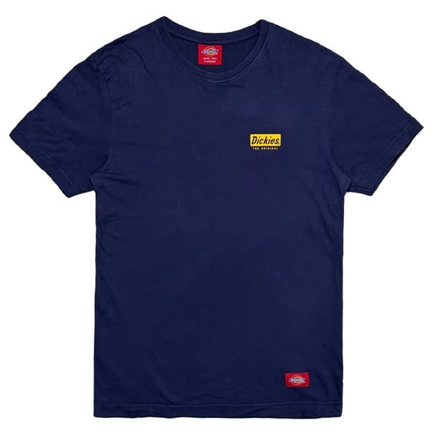DICKIES 심플로고 티셔츠 네이비 M