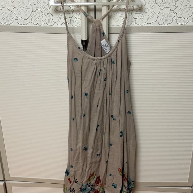 빈티지 모리걸 원피스 미지근 아오이유우 수채화st