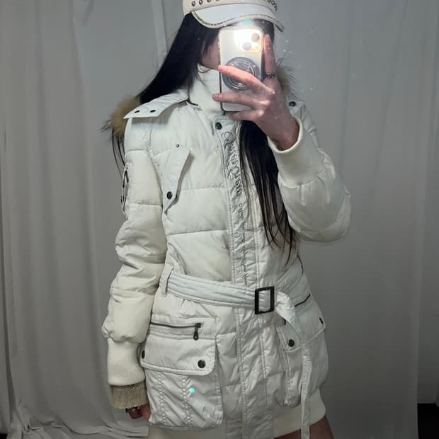 00‘s 울프죠 야상 패딩 점퍼