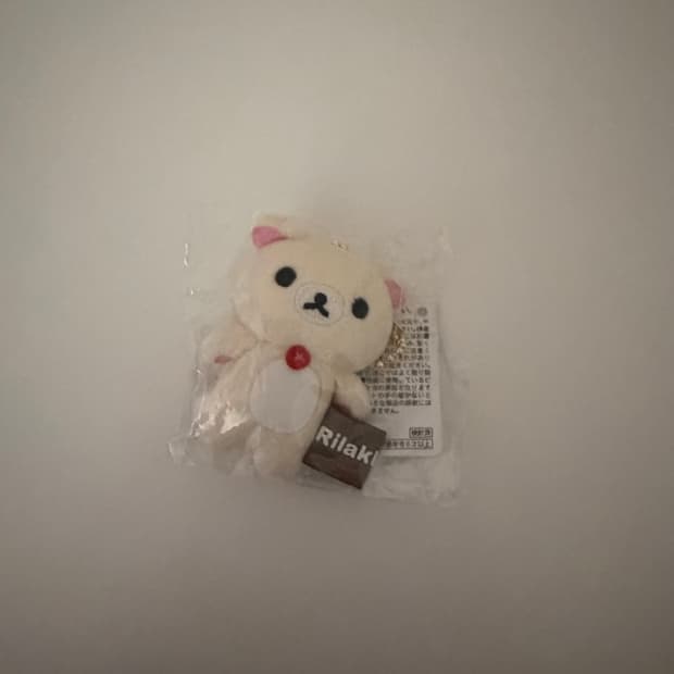 코리락쿠마 미니 액정 클리너 키링