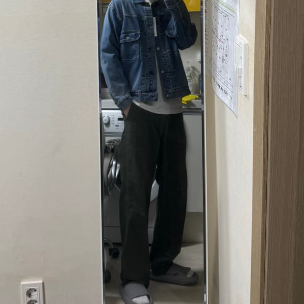 [XL]유니클로 데님자켓 청자켓
