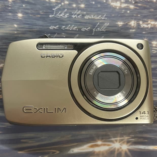 아일릿 모카) 카시오 엑슬림 z2300 디지털카메라 디카 골드
