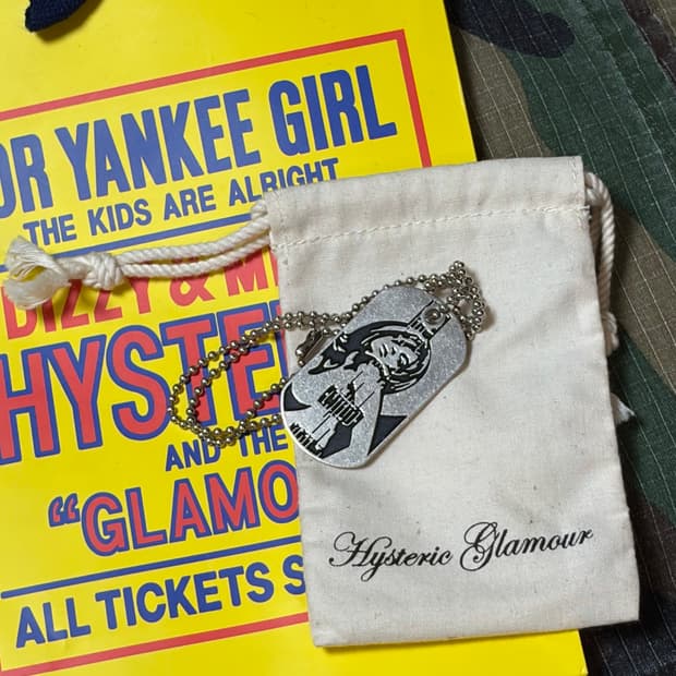 Hysteric glamour 목걸이