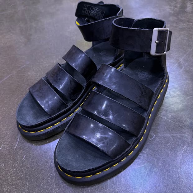 닥터마틴 클라리사 샌들 슬리퍼 블랙 230