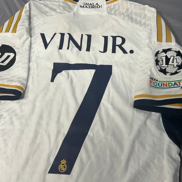 23/24 레알 마드리드 홈 어센틱 유니폼