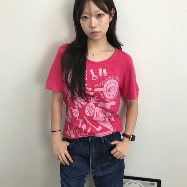 JPN Rough Food Graphic Tee