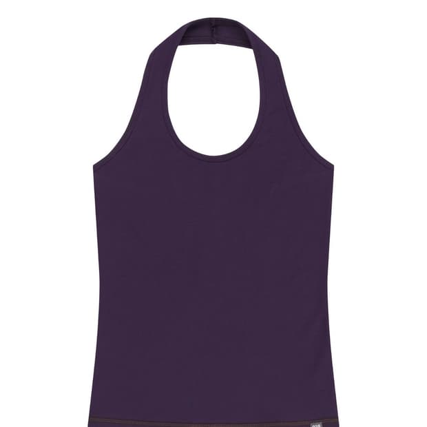 038 HALTER NECK SLEEVELESS PURPLE