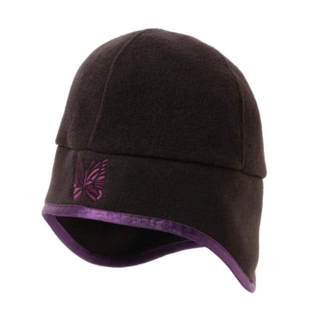 니들스x빔즈 플리스 캡 블랙