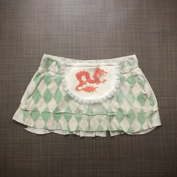 Dragon Pocket Mini Skirt