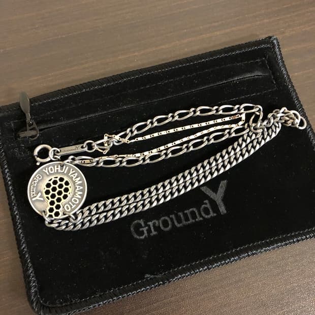 요지야마모토 Ground Y 이중 팔찌