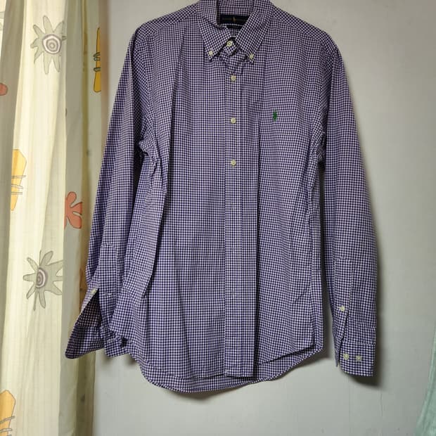 랄프로렌  체크 남방 긴팔 M(175/96A)