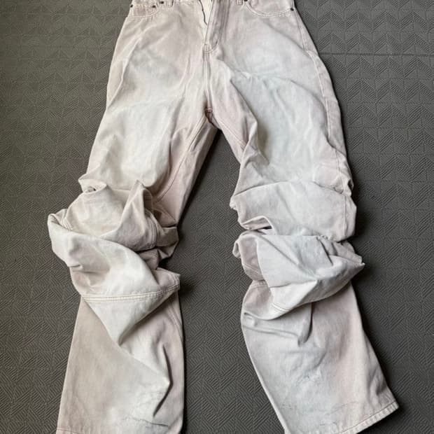 와이프로젝트 드레이프 데님 30