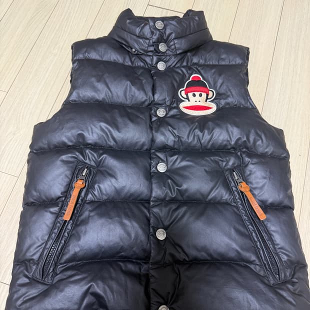 폴프랭크 패딩조끼 s(90)