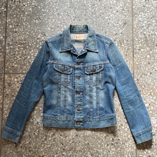 90s 레이디 리 라이더 데님 자켓(O74)