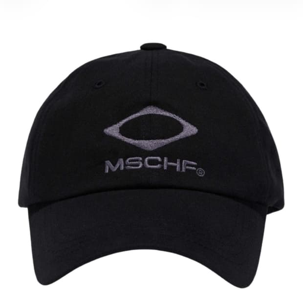 미스치프 롬버스 코튼 볼캡 차콜 시착 새상품 판매