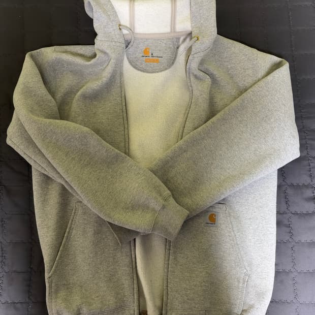 [100] 칼하트 K122 미드웨이트 후드집업 그레이