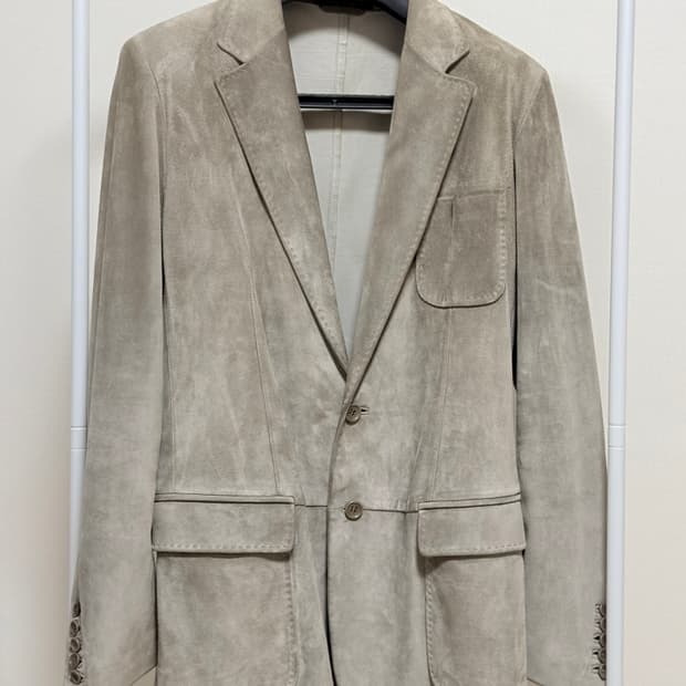 00s 구찌 by 톰포드 스웨이드레더자켓 48